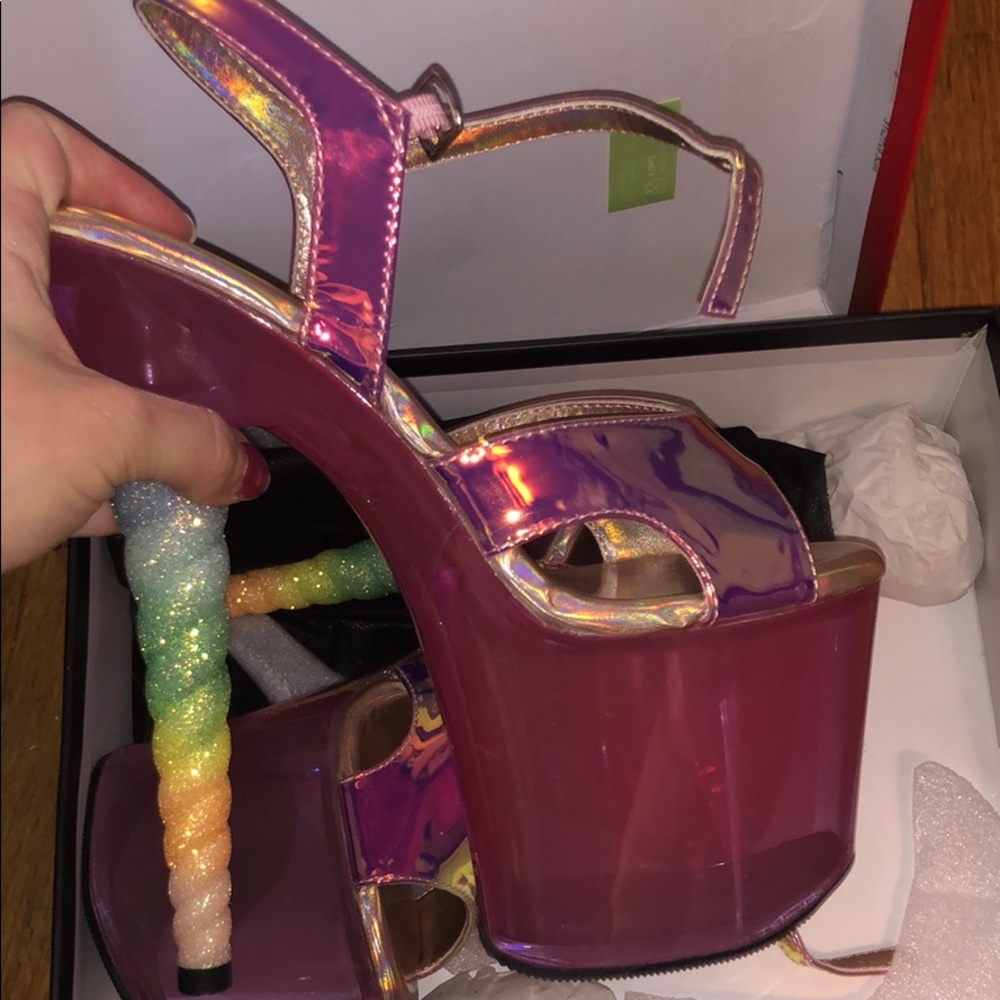 Pleaser Unicorn heels